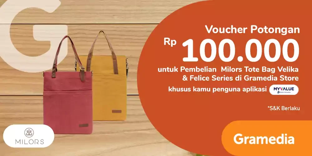 Tote bag gramedia sale
