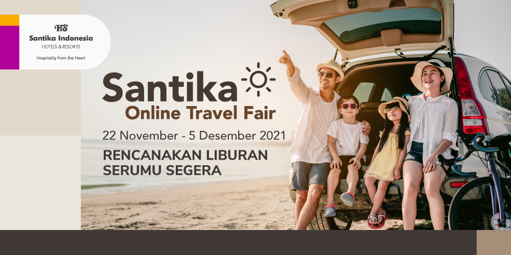 banner article santika online travel fair 5 end year sale 22 november - 5 desember 2021