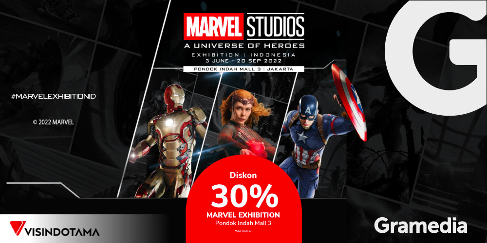 Gramedia x Marvel khusus Member Gramedia Troops di aplikasi MyValue Kompas Gramedia