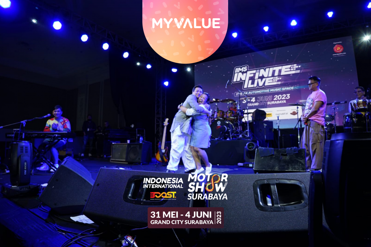 Article Header MyValue event IIMS 2023 Dyandra IIMS Surabaya Kahitna di Grand City Surabaya